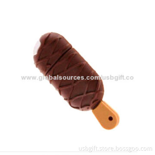 Delicious Ice Cream Model USB Flash Drive, PVC Material, 8GB